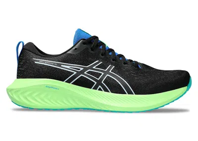 Pre-owned Asics Men's  Gelexcite 10 Sneakers In Black/light Blue In Multi