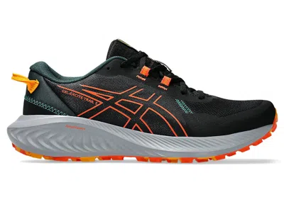 Pre-owned Asics Men's  Gelexcite Trail 2 Sneakers In Black/nova Orange