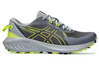 Pre-owned Asics Men's  Gelexcite Trail 2 Sneakers In Carrier Grey/neon Lime