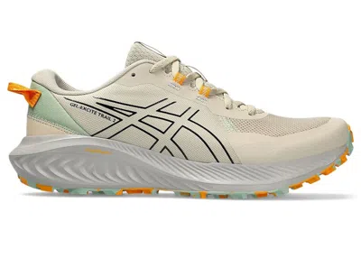 Pre-owned Asics Men's  Gelexcite Trail 2 Sneakers In Feather Grey/black In Multi