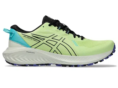 Pre-owned Asics Men's  Gelexcite Trail 2 Sneakers In Lime Green/black