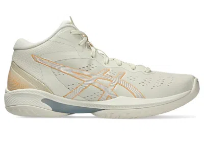 Pre-owned Asics Men's  Gelhoop V16 S Sneakers In Birch/white