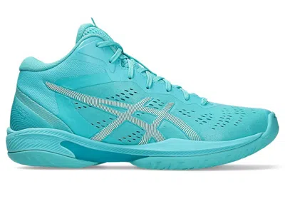 Pre-owned Asics Men's  Gelhoop V16 S Sneakers In Ice Mint/white In Multi