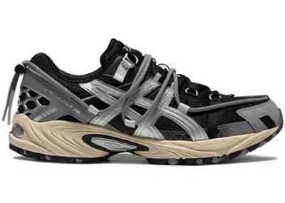 Pre-owned Asics Men's  Gelkahana Tr V2 Sneakers In Black/silver