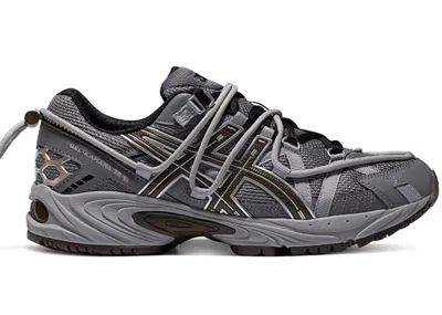 Pre-owned Asics Men's  Gelkahana Tr V2 Sneakers In Grey/silver/brown