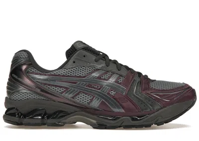 Pre-owned Asics Men's  Gelkayano 14 Atmos Sneakers In Grey/purple