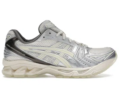 Pre-owned Asics Men's  Gelkayano 14 Atmos Yakoutake Sneakers In Cream/whisper Green In Multi