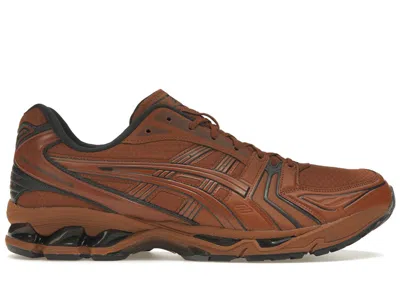 Pre-owned Asics Men's  Gelkayano 14 Earthenware Pack Sneakers In Rusty Brown/graphite Grey
