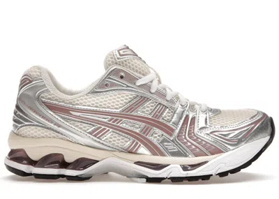 Pre-owned Asics Men's  Gelkayano 14 Kith Sneakers In Cream/antler In Brown
