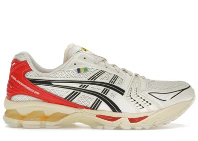 Pre-owned Asics Men's  Gelkayano 14 Senna Mclaren Sneakers In White/red/black