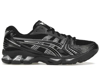 Pre-owned Asics Men's  Gelkayano 14 Sneakers In Black/pure Silver In Multi