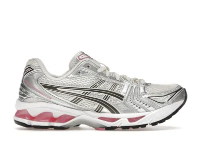 Pre-owned Asics Men's  Gelkayano 14 Sneakers In Cream/sweet Pink