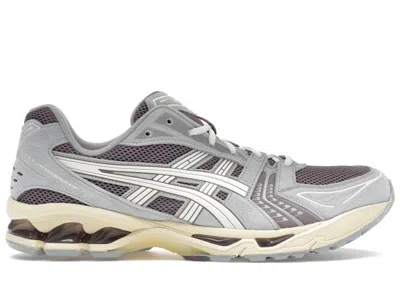 Pre-owned Asics Men's  Gelkayano 14 Sneakers In Mauve Grey/cream