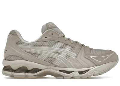Pre-owned Asics Men's  Gelkayano 14 Sneakers In Oyster Grey/smoke Grey In Gray