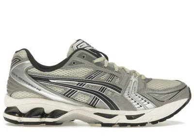 Pre-owned Asics Men's  Gelkayano 14 Sneakers In Oyster White/steeple Grey In Multi