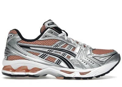 Pre-owned Asics Men's  Gelkayano 14 Sneakers In Sepia/pure Silver