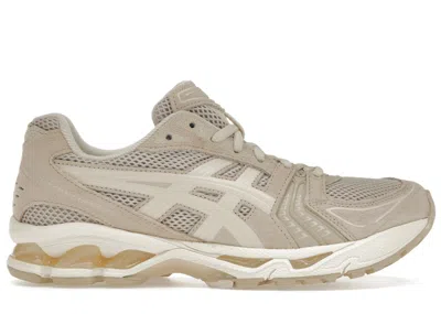 Pre-owned Asics Men's  Gelkayano 14 Sneakers In Simply Taupe/oatmeal In Brown
