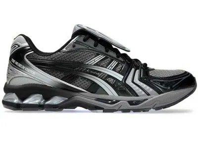 Pre-owned Asics Men's  Gelkayano 14 The Museum Visitor Sneakers In Black/grey