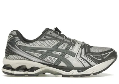 Pre-owned Asics Men's  Gelkayano 14 Unlimited Pack Sneakers In Oyster Grey/clay Grey