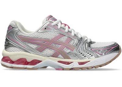 Pre-owned Asics Men's  Gelkayano 14 Unlimited Pack Sneakers In White/fawn In Multi