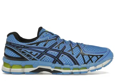 Pre-owned Asics Men's  Gelkayano 20 Sneakers In Blue Neptune/black
