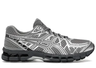 Pre-owned Asics Men's  Gelkayano 20 Sneakers In Gravel/pure Silver