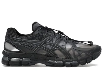 Pre-owned Asics Men's  Gelkayano 20 Unaffected Obsidian Sneakers In Obsidian Grey/black