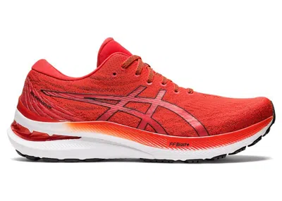 Pre-owned Asics Men's  Gelkayano 29 Sneakers In Cherry Tomato/black
