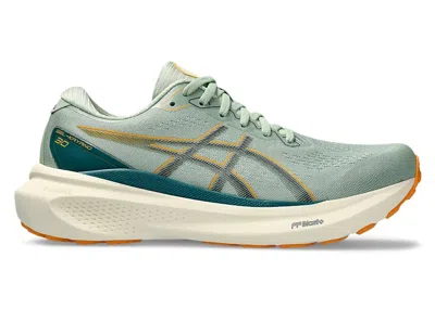 Pre-owned Asics Men's  Gelkayano 30 Orange Sneakers In Dark Jade/black In Multi