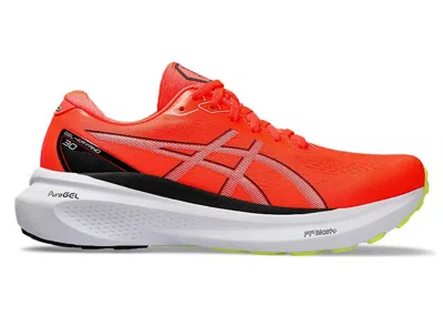 Pre-owned Asics Men's  Gelkayano 30 Sneakers In Sunrise Red/black In Multi