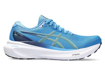 Pre-owned Asics Men's  Gelkayano 30 Sneakers In Waterscape/electric Lime In Multi
