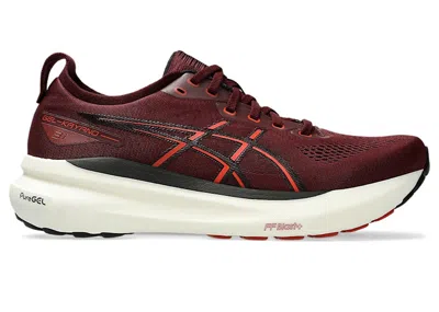 Pre-owned Asics Men's  Gelkayano 31 Sneakers In Deep Mars/black