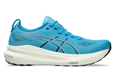 Pre-owned Asics Men's  Gelkayano 31 Sneakers In Digital Aqua/bright Cyan In Blue