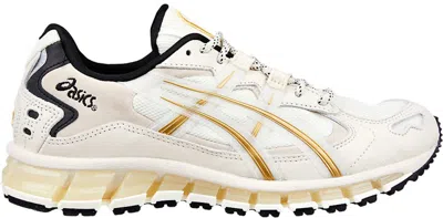 Pre-owned Asics Men's  Gelkayano 5 360 Sneakers In Cream/rich Gold