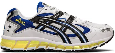 Pre-owned Asics Men's  Gelkayano 5 360 Yellow Sneakers In White/black