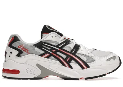 Pre-owned Asics Men's  Gelkayano 5 Og Sneakers In White/black/red