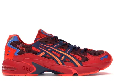 Pre-owned Asics Men's  Gelkayano 5 Vivienne Westwood Sneakers In Classic Red/electric Blue In Multi