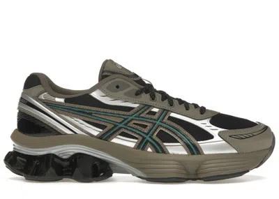 Pre-owned Asics Men's  Gelkinetic Fluent Sneakers In Black/dark Taupe