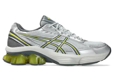 Pre-owned Asics Men's  Gelkinetic Fluent Sneakers In Glacier Grey/steel Grey In Gray