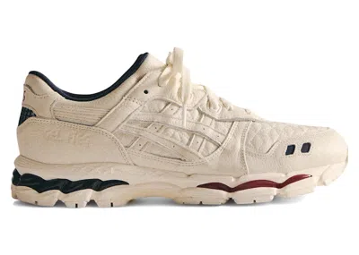 Pre-owned Asics Men's  Gellyte 3.1 Kith France Sneakers In Cream/red/blue In Multi