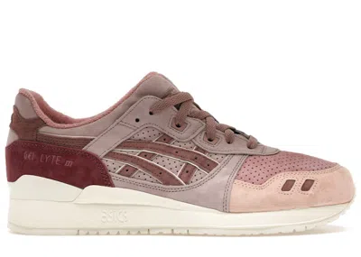Pre-owned Asics Men's  Gellyte Iii '07 Remastered Kith By Invitation Only Sneakers In Blush/violet/purple In Multi