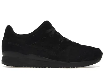 Pre-owned Asics Men's  Gellyte Iii 30th Anniversary Triple Sneakers In Black