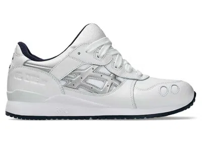 Pre-owned Asics Men's  Gellyte Iii Beams Sneakers In White/pure Silver