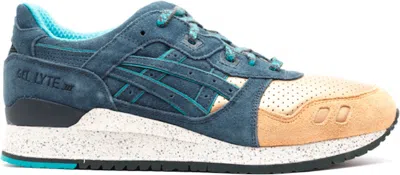 Pre-owned Asics Men's  Gellyte Iii Concepts Three Lies Sneakers In Charcoal/gold In Multi