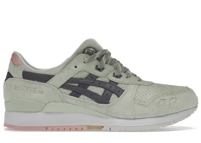 Pre-owned Asics Men's  Gellyte Iii End Wasabi (no Special Box) Sneakers In Green Gecko/taupe Grey