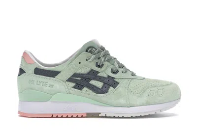 Pre-owned Asics Men's  Gellyte Iii End Wasabi (special Box) Sneakers In Green Gecko/taupe Grey