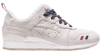 Pre-owned Asics Men's  Gellyte Iii Kith X Moncler Sneakers In Cream/white