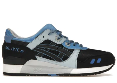 Pre-owned Asics Men's  Gellyte Iii Kithstrike Carolina Sneakers In Black/blue In Multi