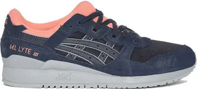 Pre-owned Asics Men's  Gellyte Iii Kithstrike Indian Ink Sneakers In India Ink In Black