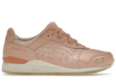 Pre-owned Asics Men's  Gellyte Iii Kobe Beef Sneakers In Sakura In Pink